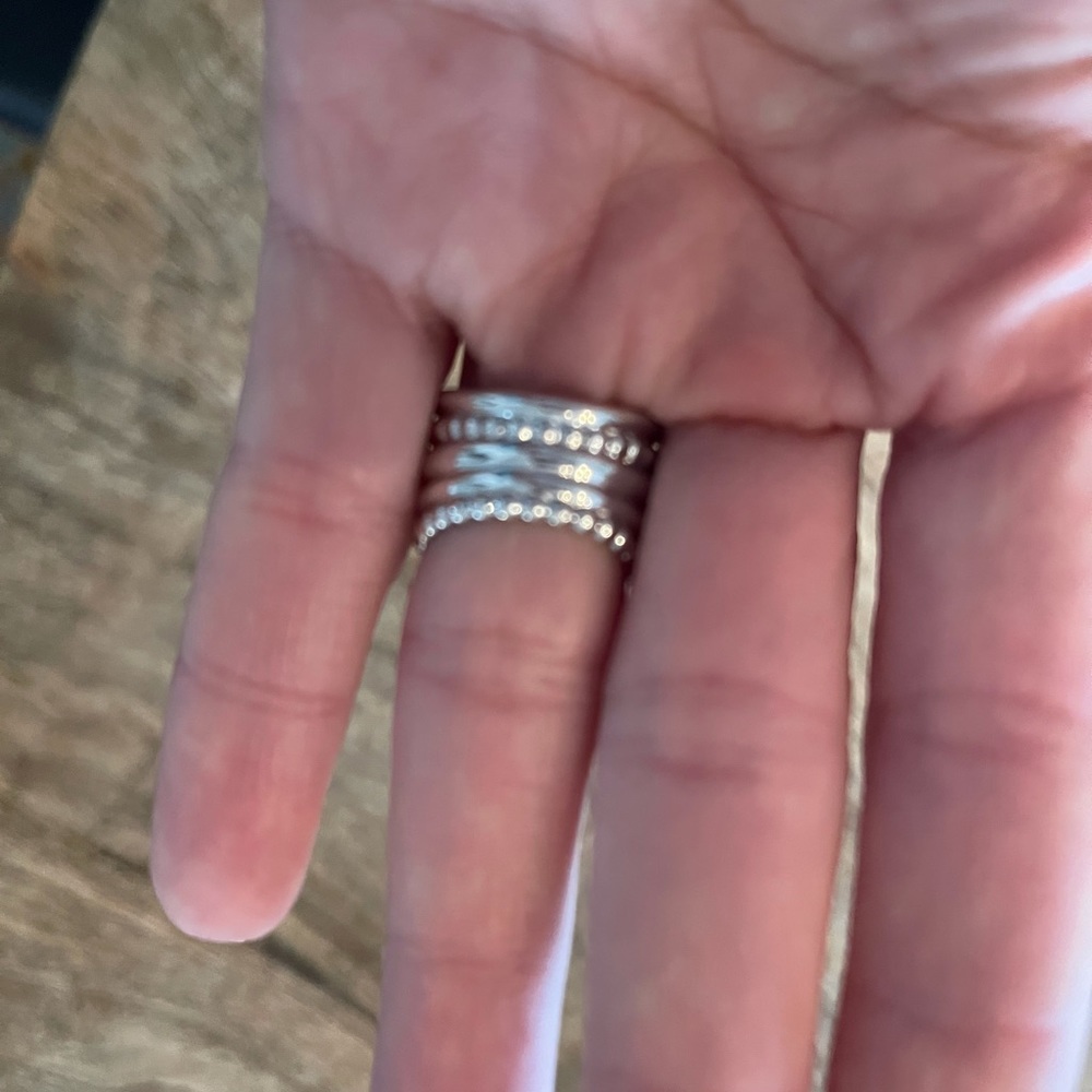 Swarovski silver ring - Picture 2 of 8